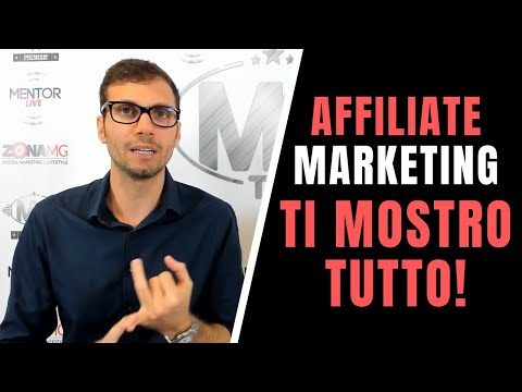 Affiliate Marketing ECCO COME SI LAVORA spiegato TUTTO